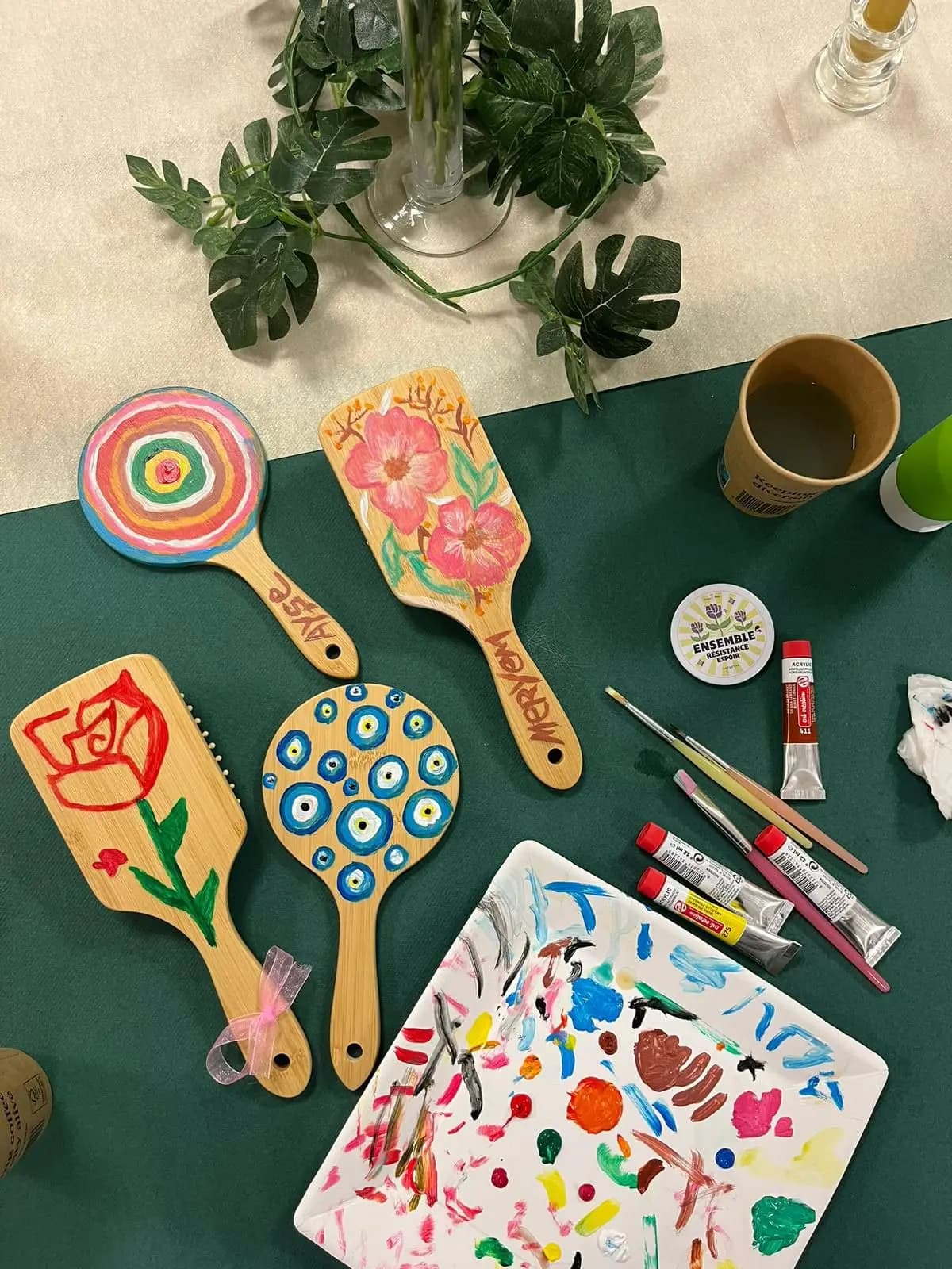 Workshop borstels en spiegels 1