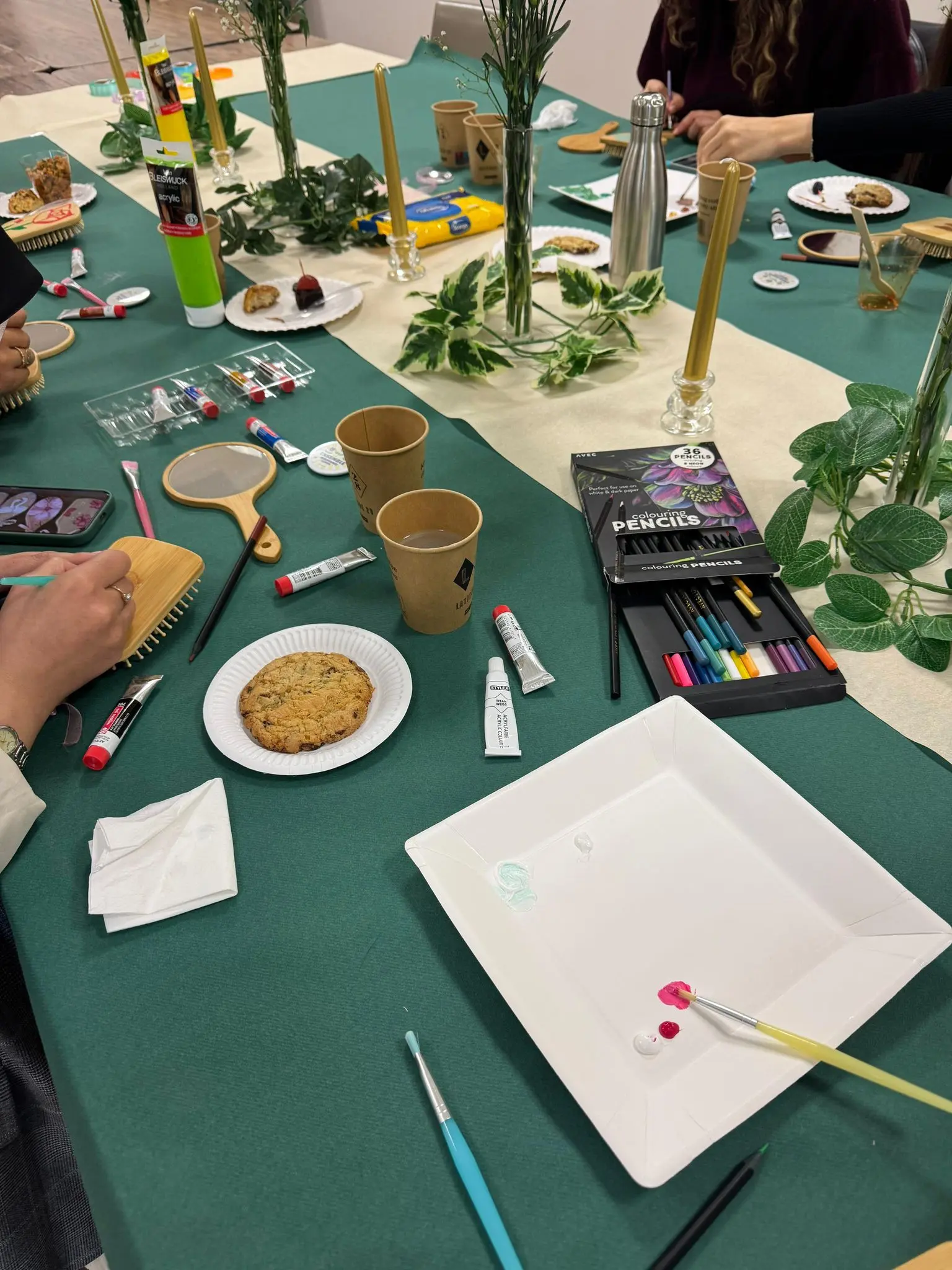 Workshop borstels en spiegels 2